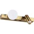 Ideal Lux - LED stensko svetilo BINOMIO 2xLED/3W/230V CRI 90 medenina